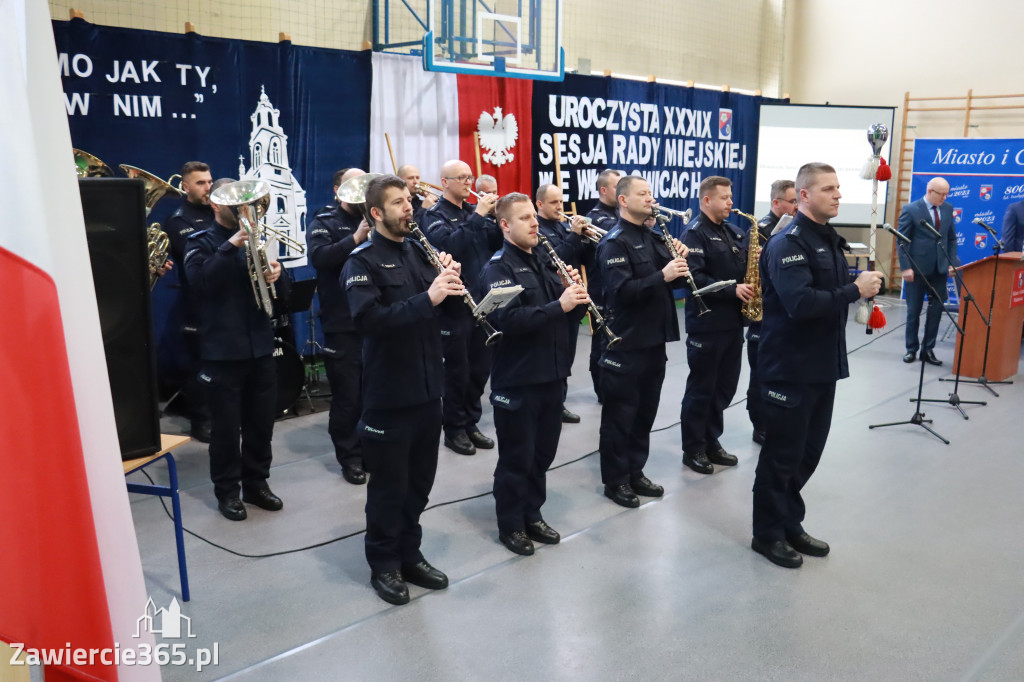 Fotorelacja Uroczysta Sesja Rady Miejskiej Włodowice
