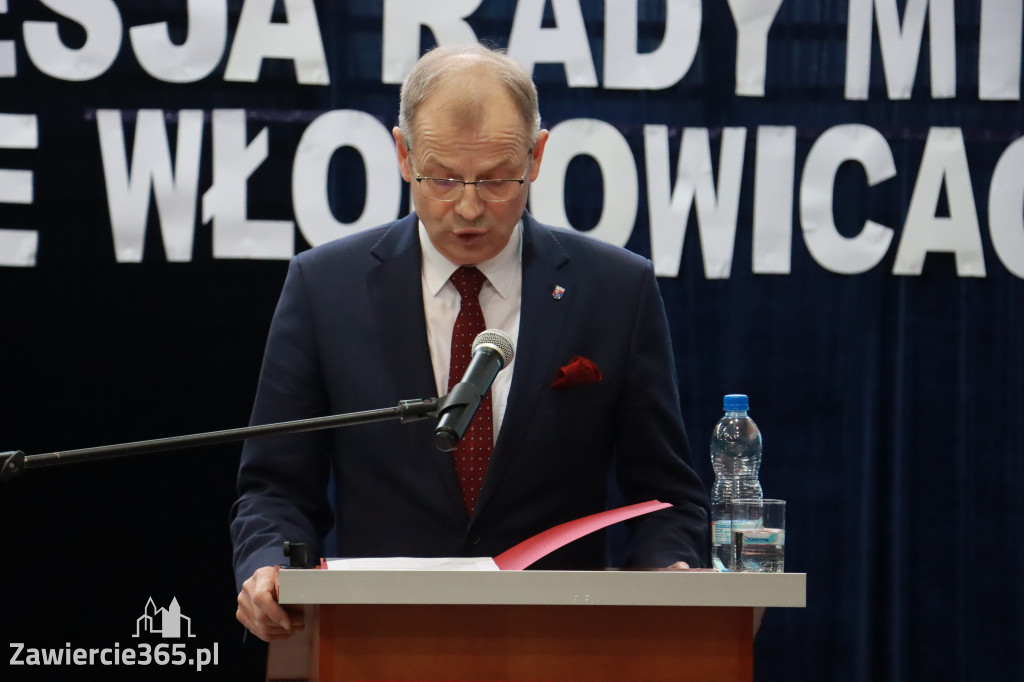 Fotorelacja Uroczysta Sesja Rady Miejskiej Włodowice