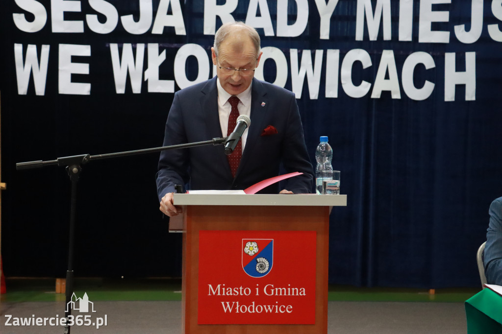Fotorelacja Uroczysta Sesja Rady Miejskiej Włodowice