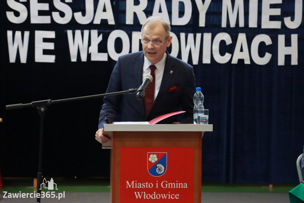Fotorelacja Uroczysta Sesja Rady Miejskiej Włodowice