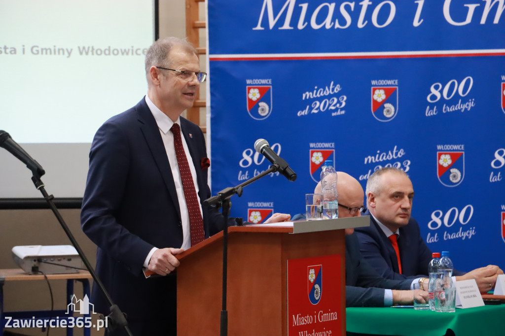 Fotorelacja Uroczysta Sesja Rady Miejskiej Włodowice