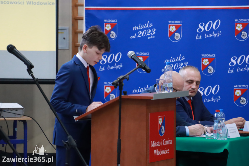 Fotorelacja Uroczysta Sesja Rady Miejskiej Włodowice