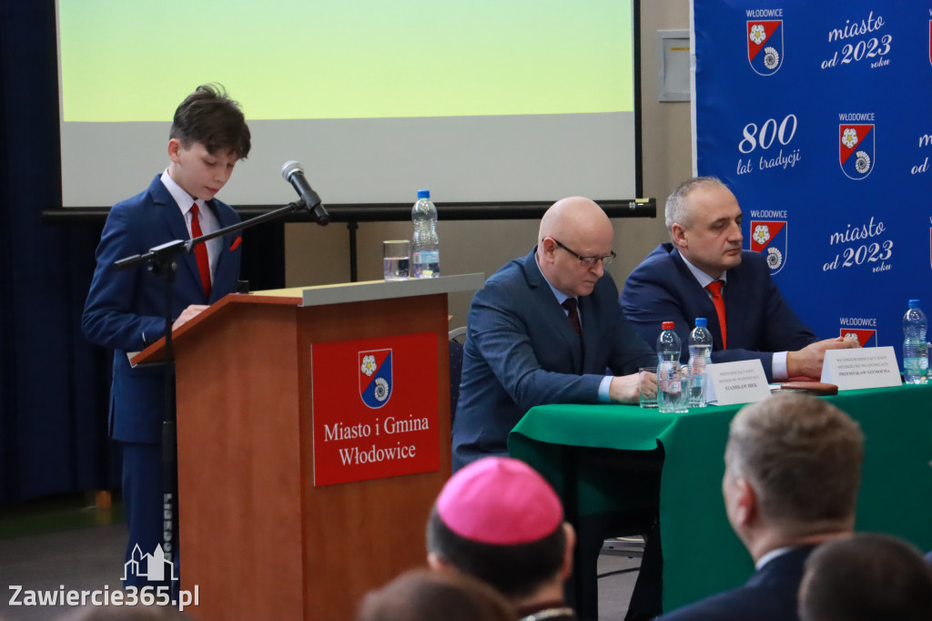 Fotorelacja Uroczysta Sesja Rady Miejskiej Włodowice