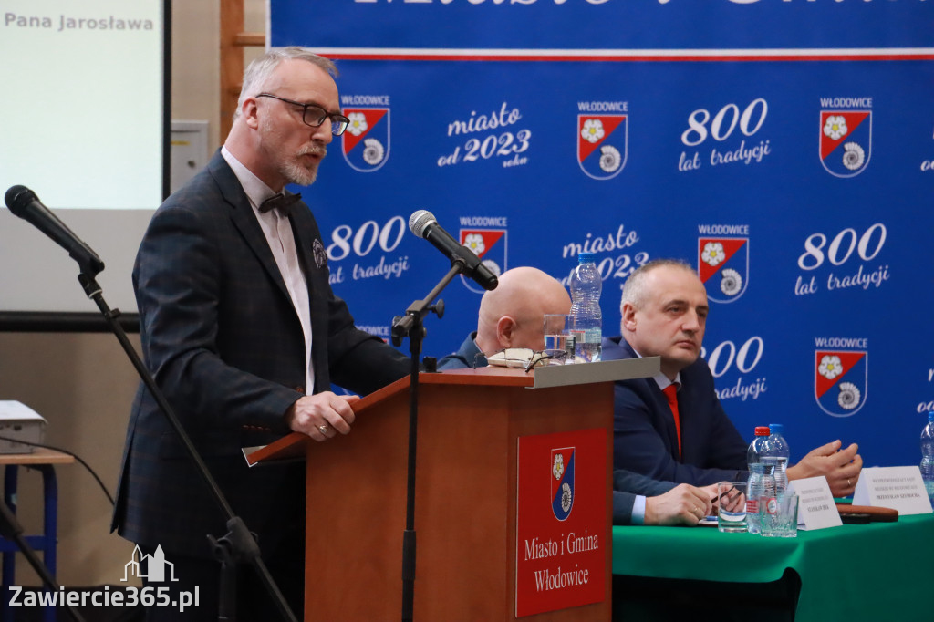 Fotorelacja Uroczysta Sesja Rady Miejskiej Włodowice
