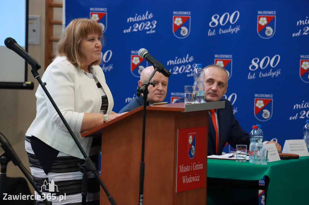 Fotorelacja Uroczysta Sesja Rady Miejskiej Włodowice