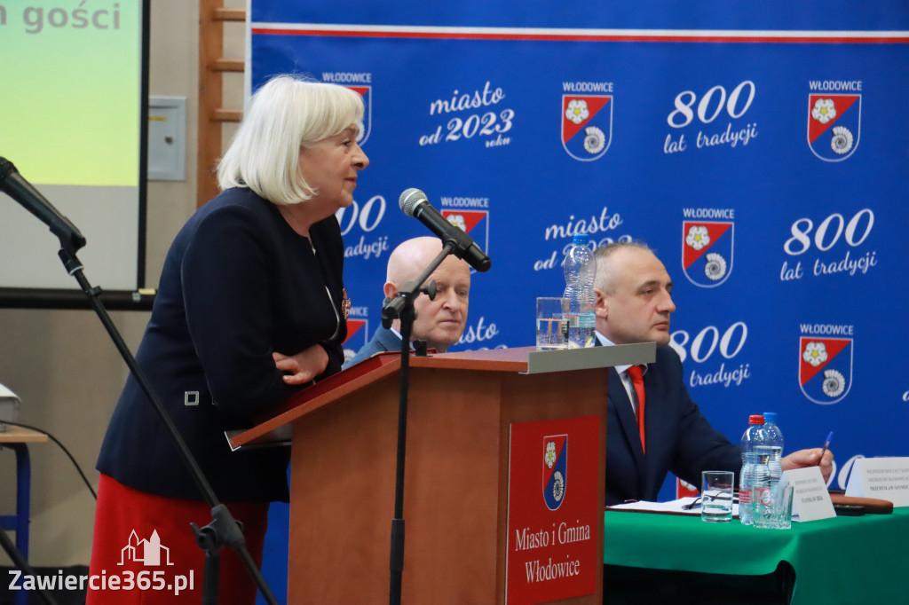 Fotorelacja Uroczysta Sesja Rady Miejskiej Włodowice