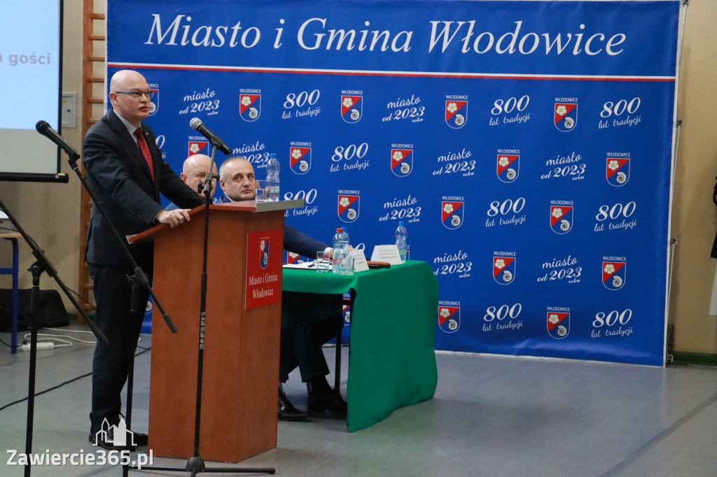 Fotorelacja Uroczysta Sesja Rady Miejskiej Włodowice