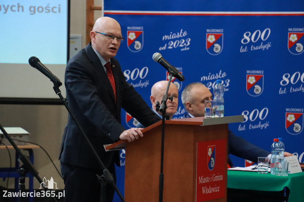 Fotorelacja Uroczysta Sesja Rady Miejskiej Włodowice