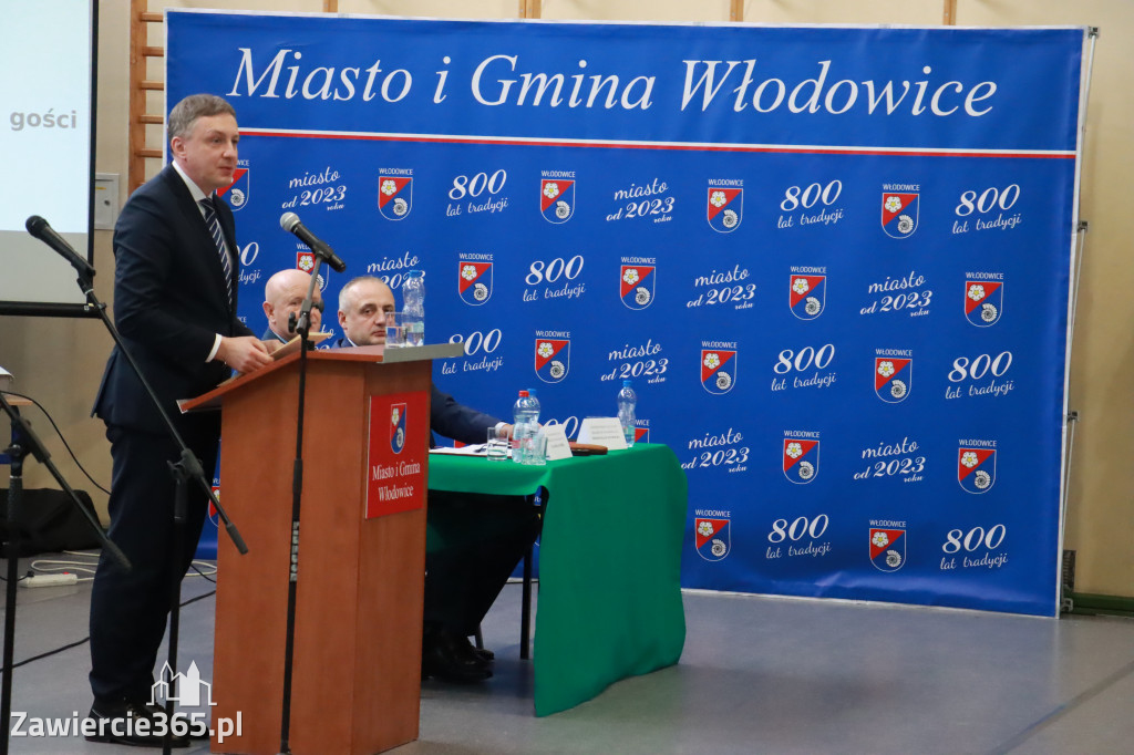 Fotorelacja Uroczysta Sesja Rady Miejskiej Włodowice