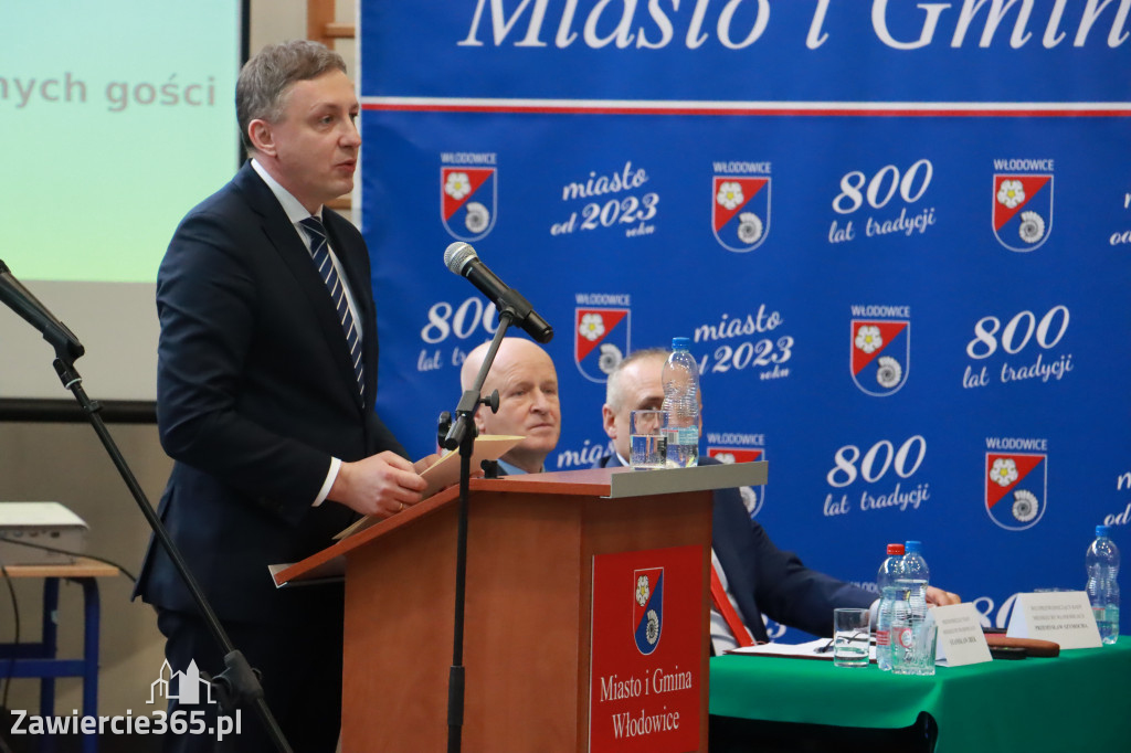 Fotorelacja Uroczysta Sesja Rady Miejskiej Włodowice