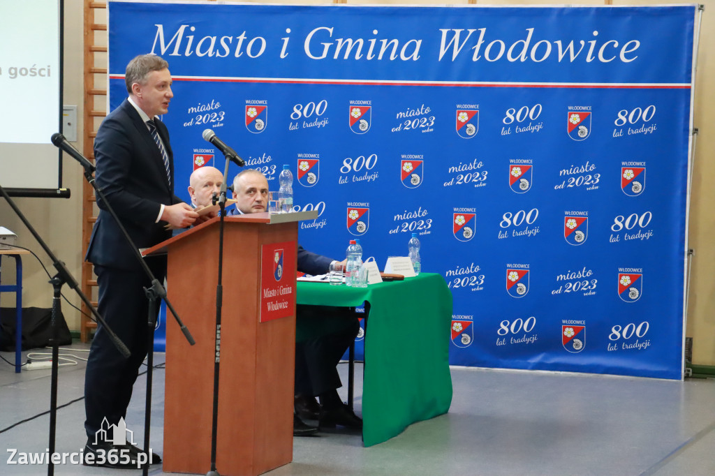 Fotorelacja Uroczysta Sesja Rady Miejskiej Włodowice