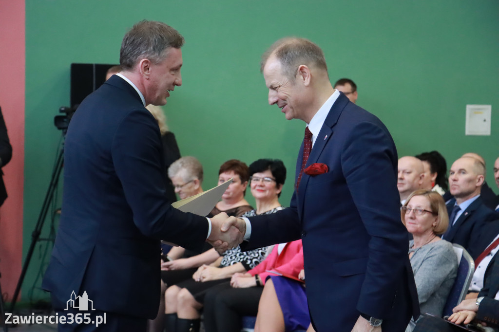 Fotorelacja Uroczysta Sesja Rady Miejskiej Włodowice