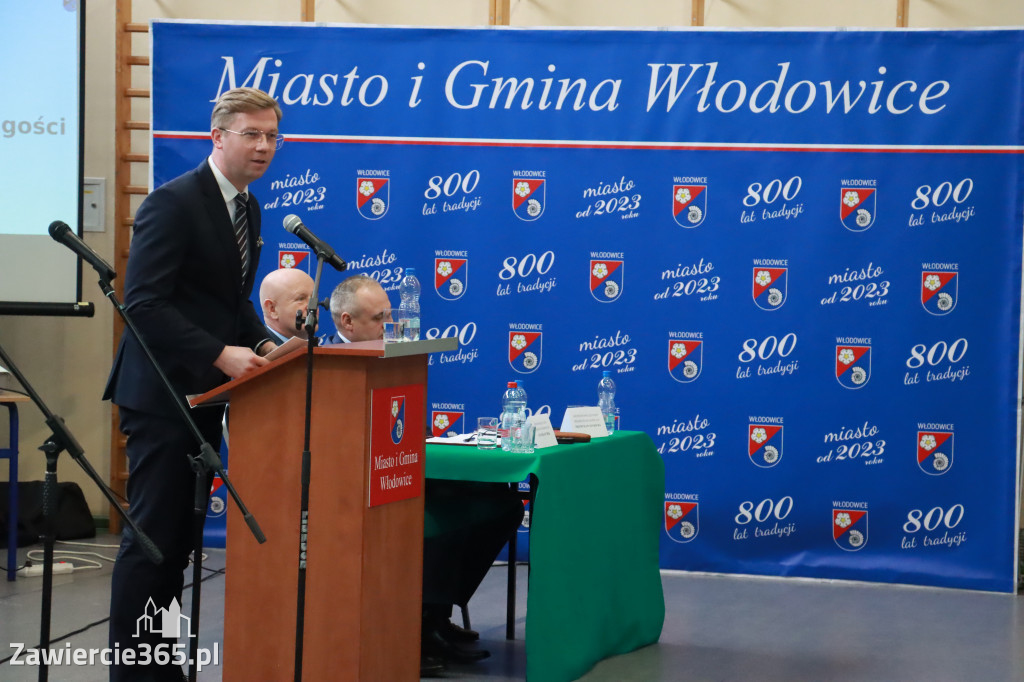 Fotorelacja Uroczysta Sesja Rady Miejskiej Włodowice