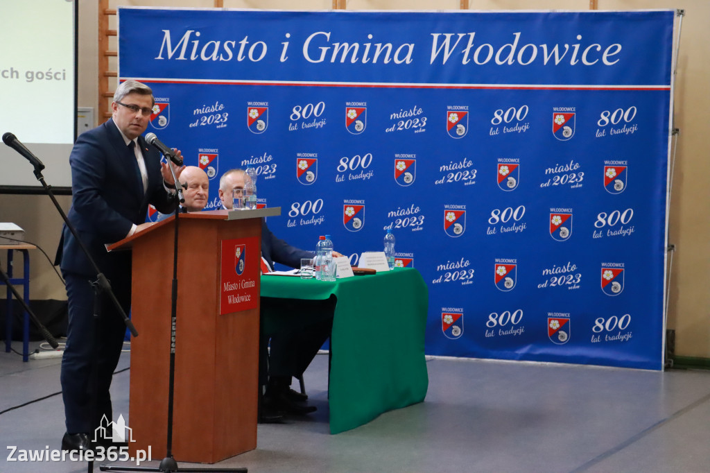 Fotorelacja Uroczysta Sesja Rady Miejskiej Włodowice