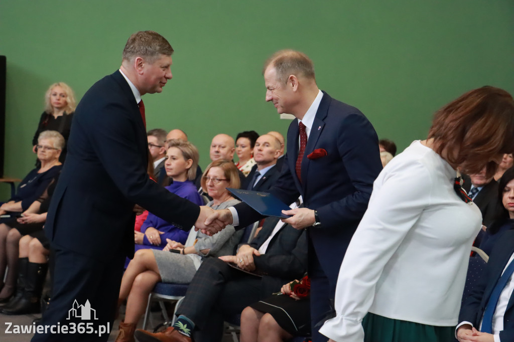 Fotorelacja Uroczysta Sesja Rady Miejskiej Włodowice
