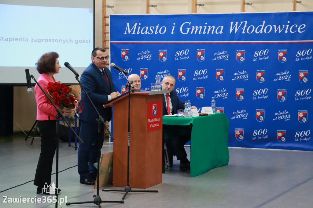 Fotorelacja Uroczysta Sesja Rady Miejskiej Włodowice