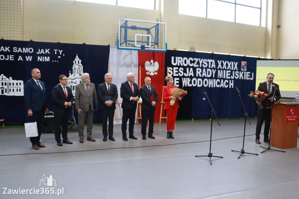 Fotorelacja Uroczysta Sesja Rady Miejskiej Włodowice