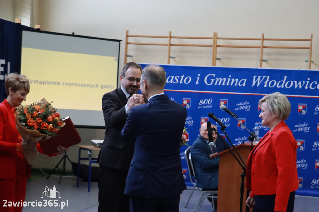 Fotorelacja Uroczysta Sesja Rady Miejskiej Włodowice