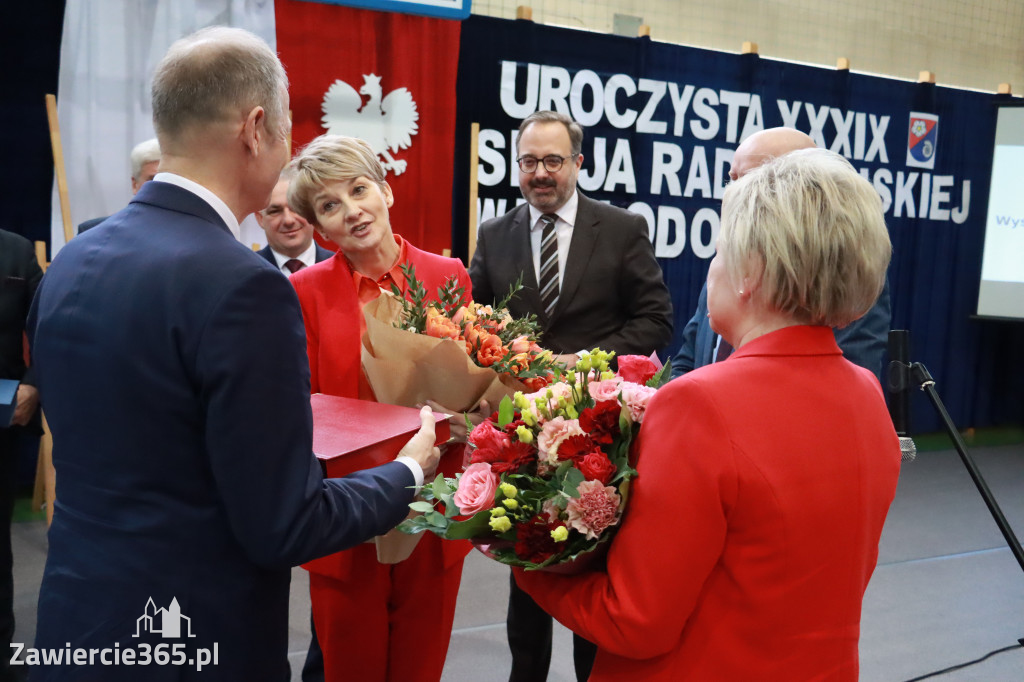 Fotorelacja Uroczysta Sesja Rady Miejskiej Włodowice