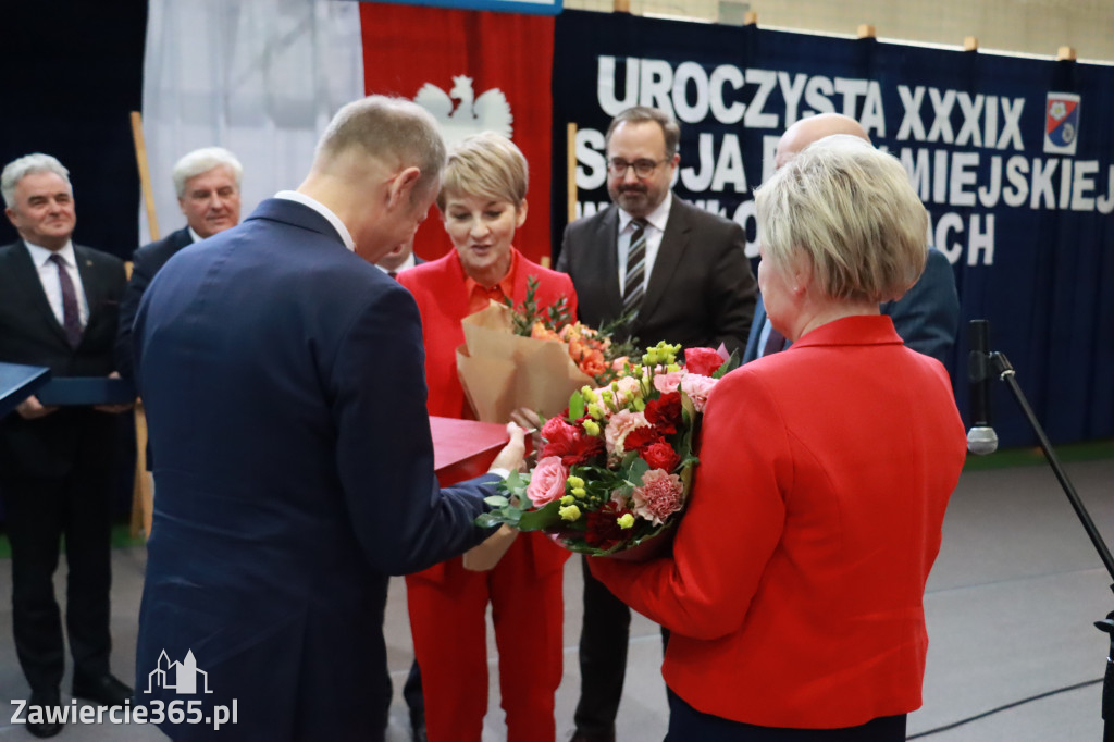Fotorelacja Uroczysta Sesja Rady Miejskiej Włodowice