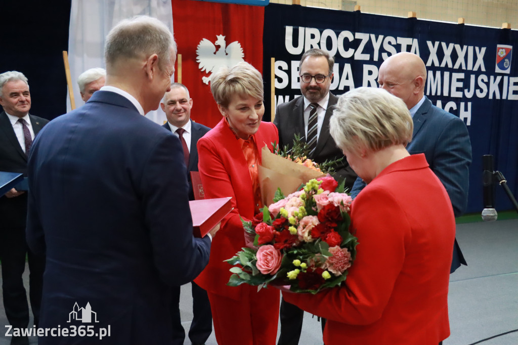 Fotorelacja Uroczysta Sesja Rady Miejskiej Włodowice