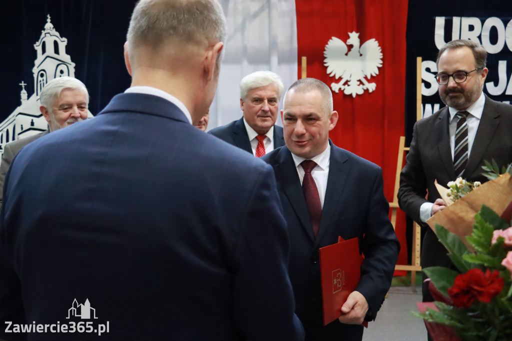 Fotorelacja Uroczysta Sesja Rady Miejskiej Włodowice