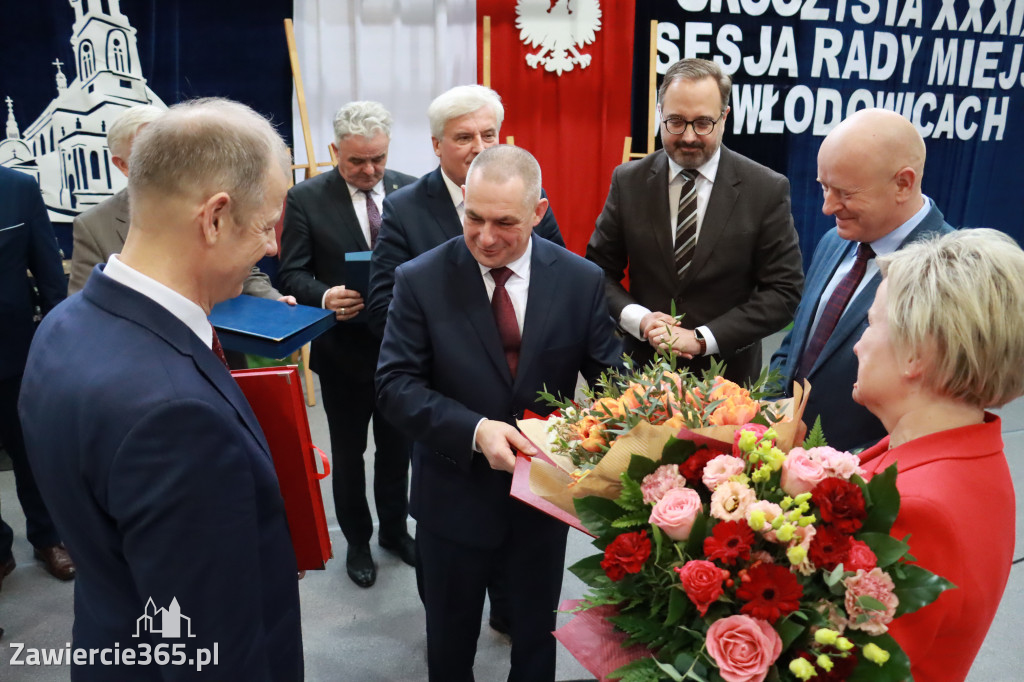 Fotorelacja Uroczysta Sesja Rady Miejskiej Włodowice