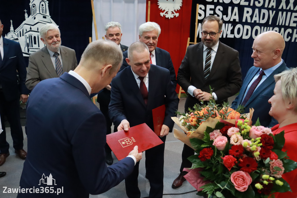 Fotorelacja Uroczysta Sesja Rady Miejskiej Włodowice