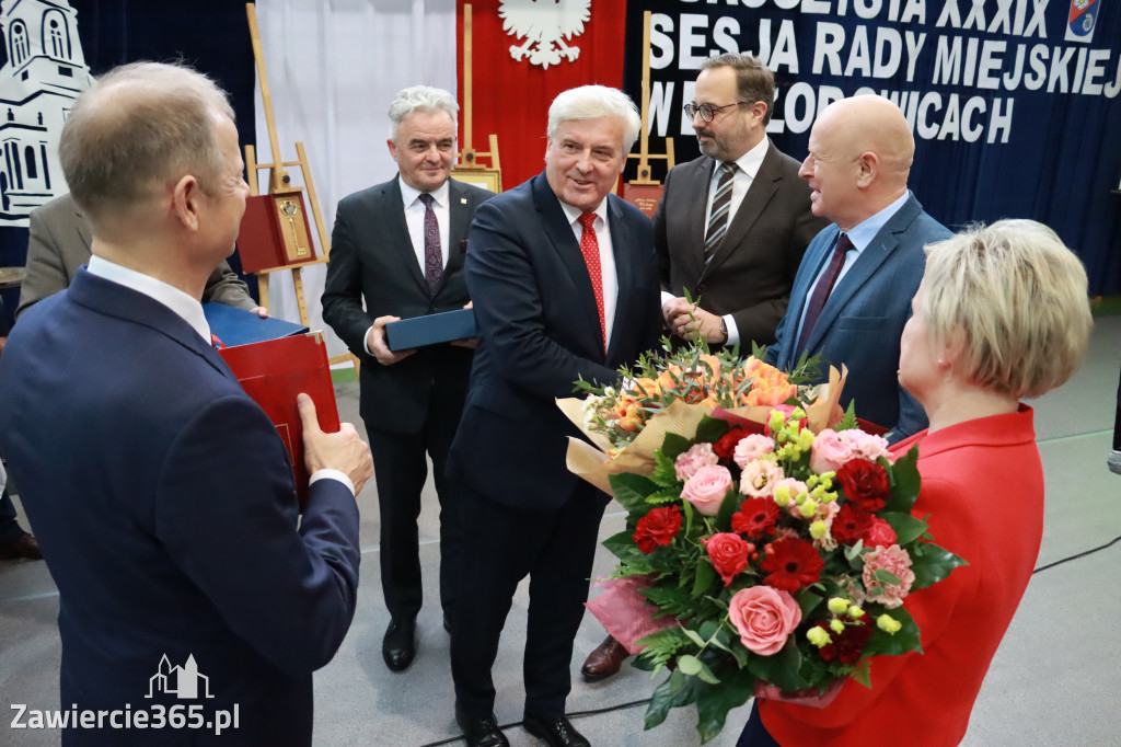 Fotorelacja Uroczysta Sesja Rady Miejskiej Włodowice