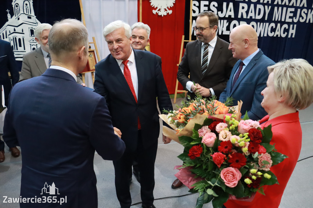 Fotorelacja Uroczysta Sesja Rady Miejskiej Włodowice