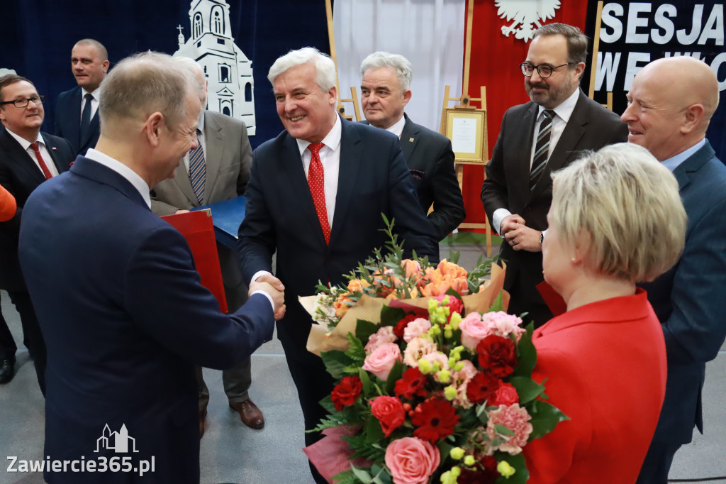 Fotorelacja Uroczysta Sesja Rady Miejskiej Włodowice