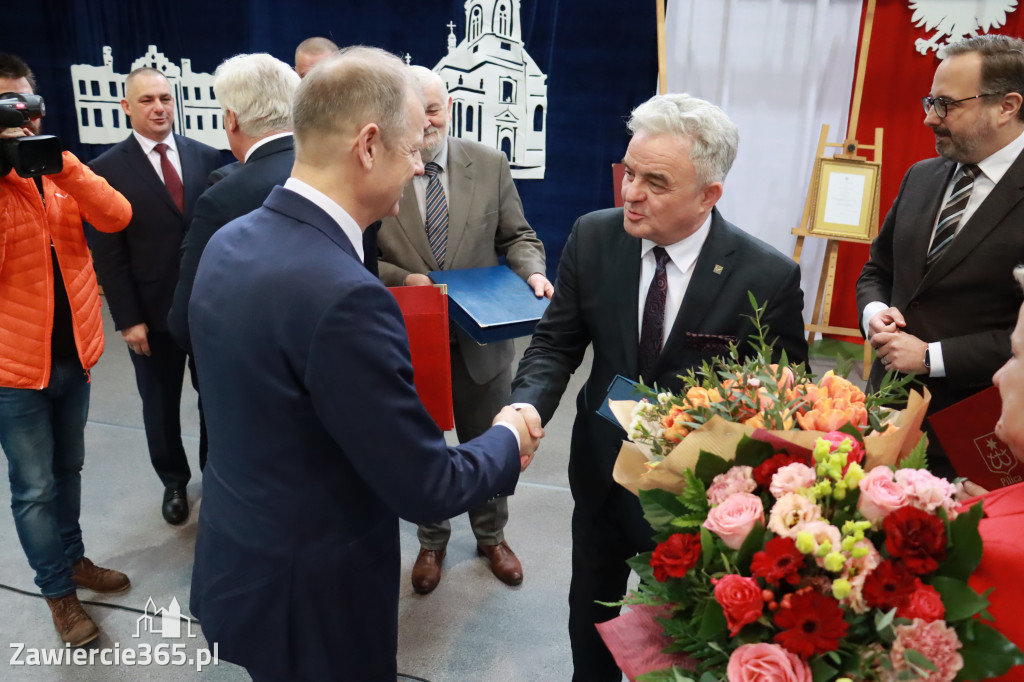 Fotorelacja Uroczysta Sesja Rady Miejskiej Włodowice