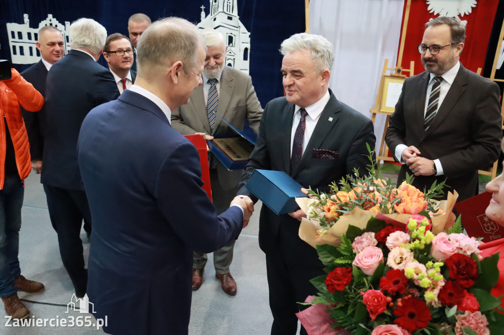 Fotorelacja Uroczysta Sesja Rady Miejskiej Włodowice