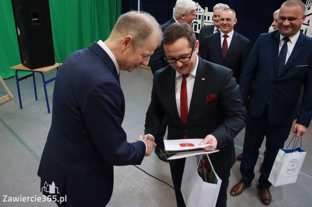 Fotorelacja Uroczysta Sesja Rady Miejskiej Włodowice