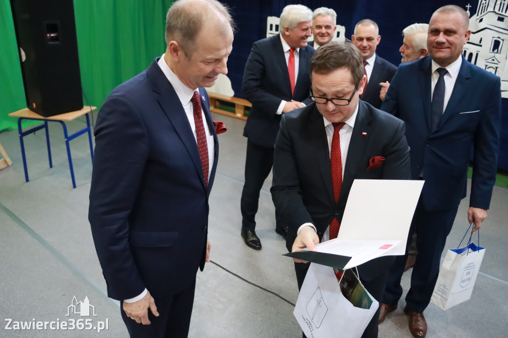 Fotorelacja Uroczysta Sesja Rady Miejskiej Włodowice