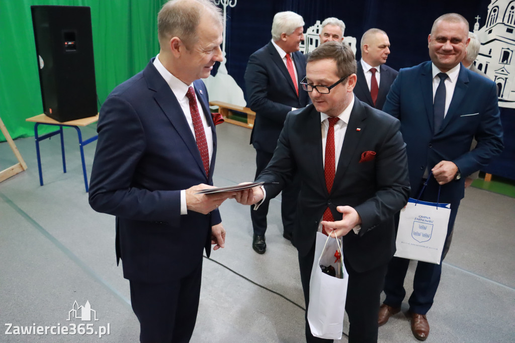 Fotorelacja Uroczysta Sesja Rady Miejskiej Włodowice