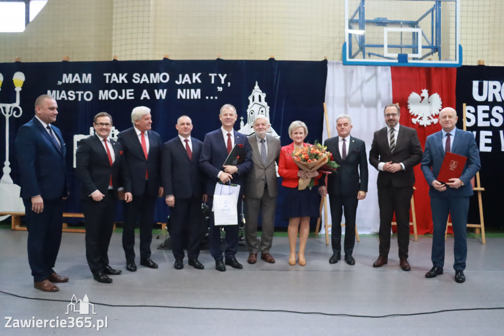 Fotorelacja Uroczysta Sesja Rady Miejskiej Włodowice