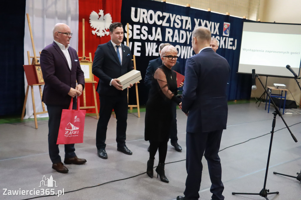 Fotorelacja Uroczysta Sesja Rady Miejskiej Włodowice