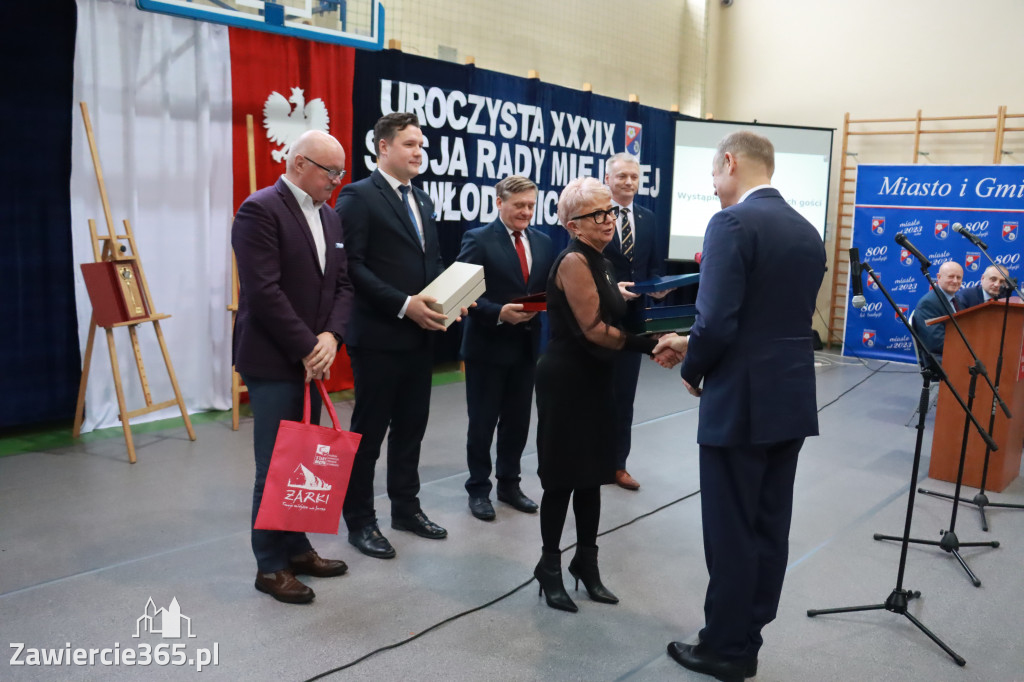 Fotorelacja Uroczysta Sesja Rady Miejskiej Włodowice