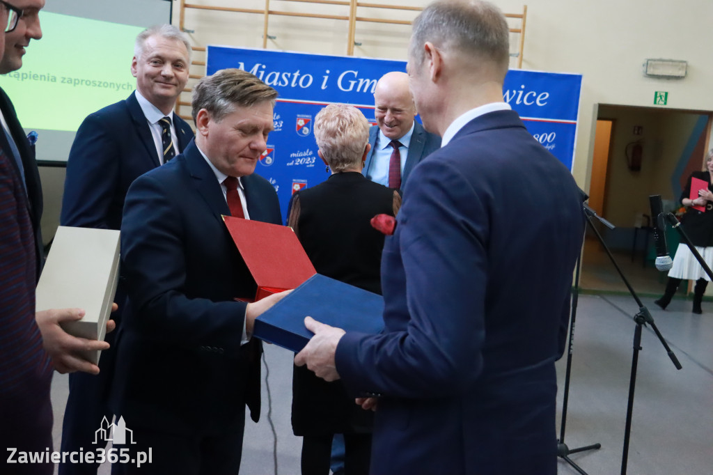 Fotorelacja Uroczysta Sesja Rady Miejskiej Włodowice