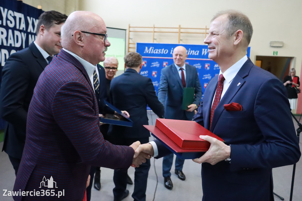 Fotorelacja Uroczysta Sesja Rady Miejskiej Włodowice