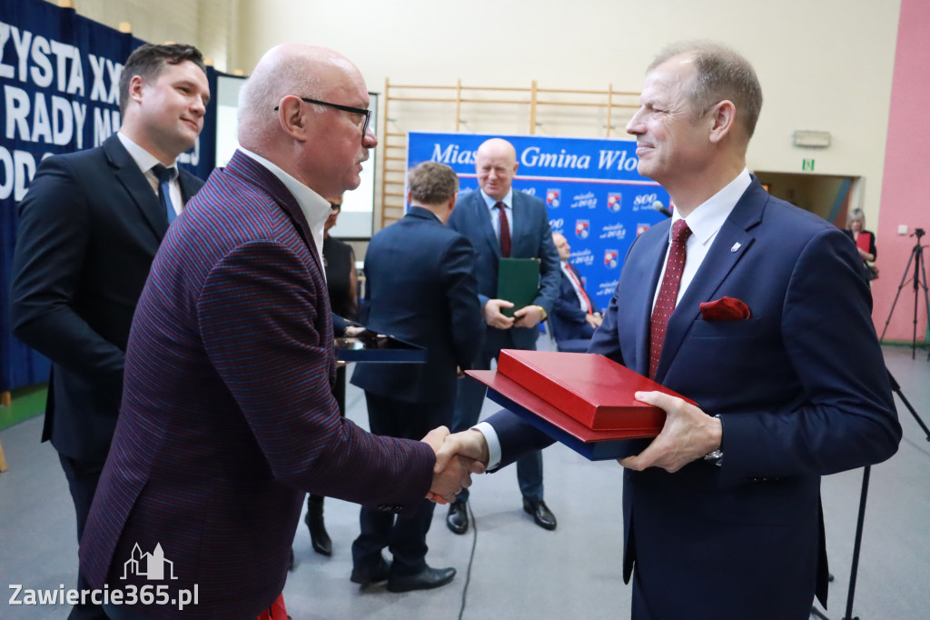 Fotorelacja Uroczysta Sesja Rady Miejskiej Włodowice