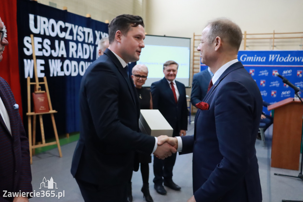 Fotorelacja Uroczysta Sesja Rady Miejskiej Włodowice