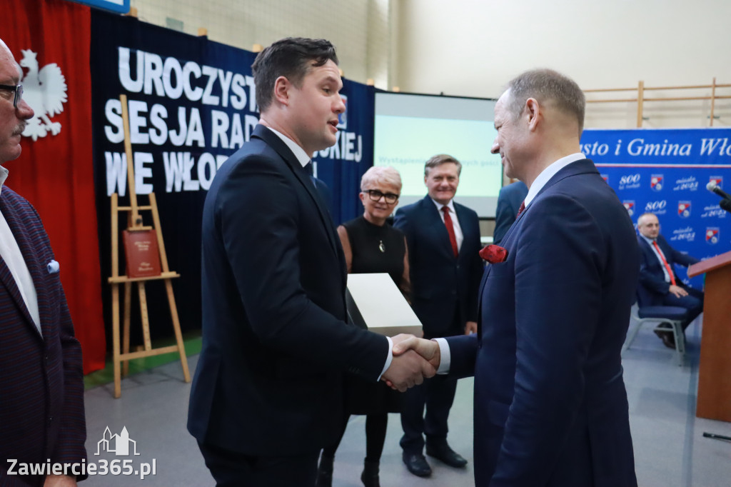 Fotorelacja Uroczysta Sesja Rady Miejskiej Włodowice