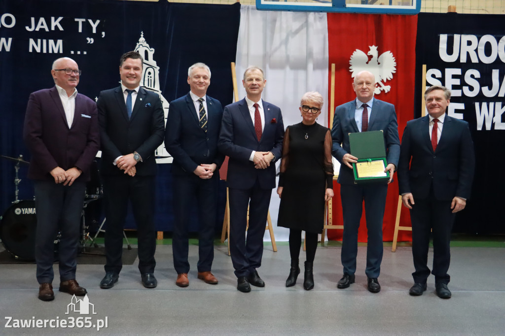 Fotorelacja Uroczysta Sesja Rady Miejskiej Włodowice