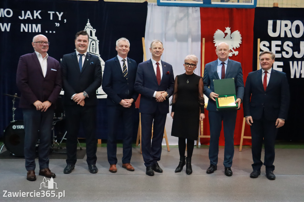 Fotorelacja Uroczysta Sesja Rady Miejskiej Włodowice