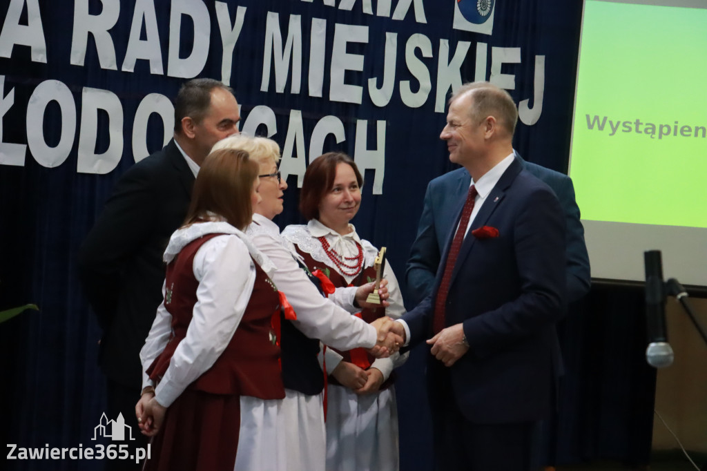 Fotorelacja Uroczysta Sesja Rady Miejskiej Włodowice