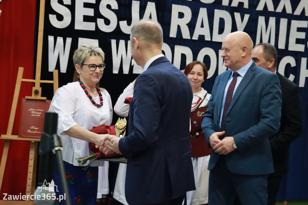 Fotorelacja Uroczysta Sesja Rady Miejskiej Włodowice