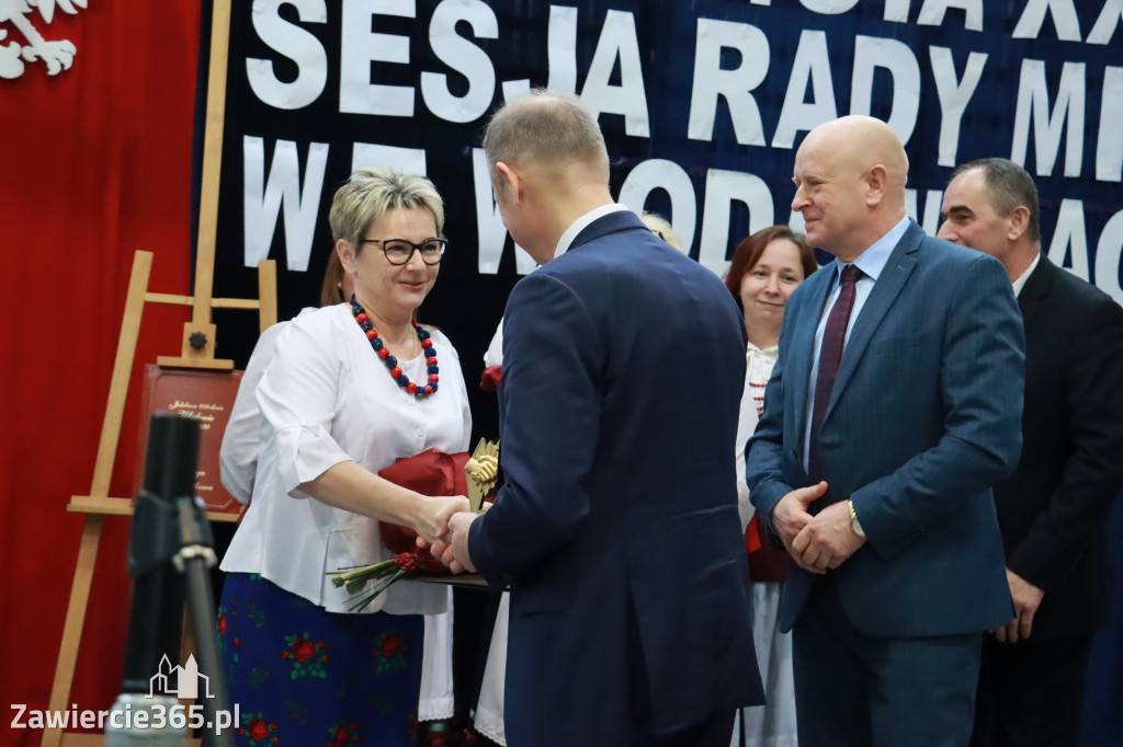 Fotorelacja Uroczysta Sesja Rady Miejskiej Włodowice
