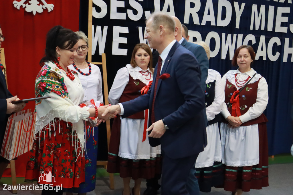 Fotorelacja Uroczysta Sesja Rady Miejskiej Włodowice